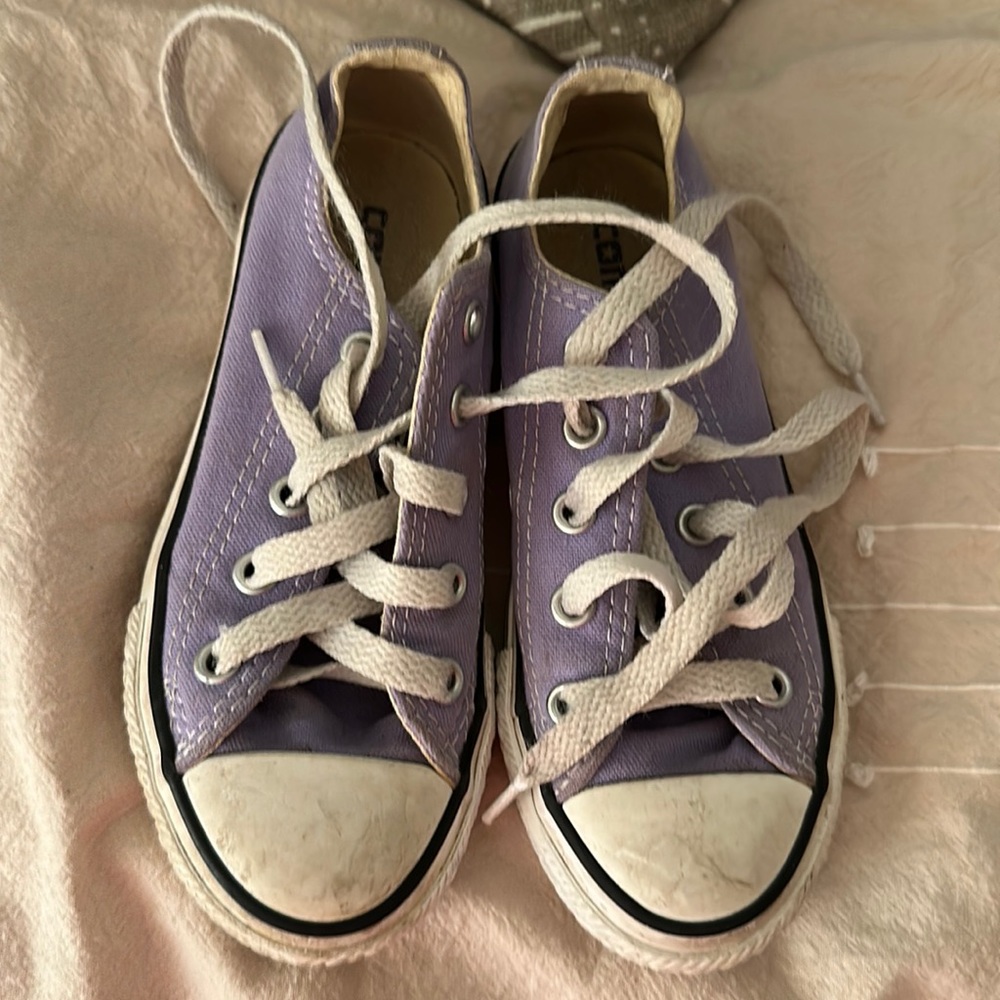 Lavender Converse